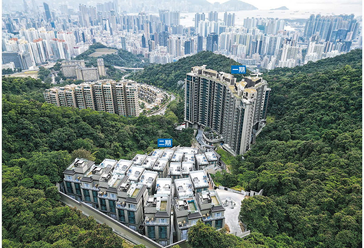 Beacon Peak 一期 二期 航拍圖